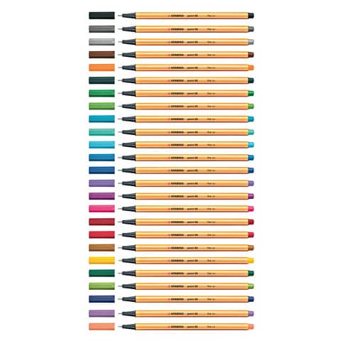 Fineliner Stabilo Point 88® 0,4 mm arancio 88/54